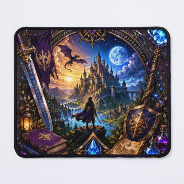 Item preview, Chronicles of the Moon Kingdom | Epic Fantasy RPG Art designed and sold by Tanu Biswas.