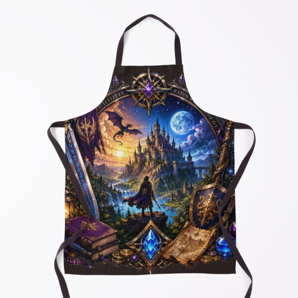 Item preview, Chronicles of the Moon Kingdom | Epic Fantasy RPG Art designed and sold by Tanu Biswas.