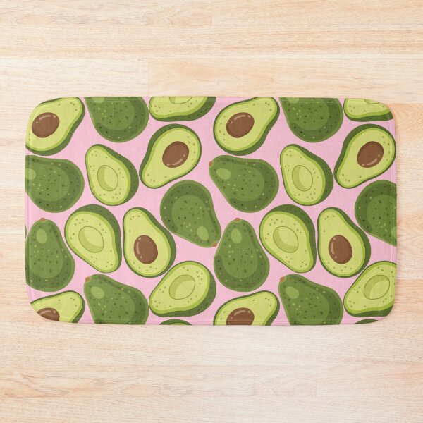 Item preview, Avocado Slice Food Pattern designed and sold by BetweenForms.