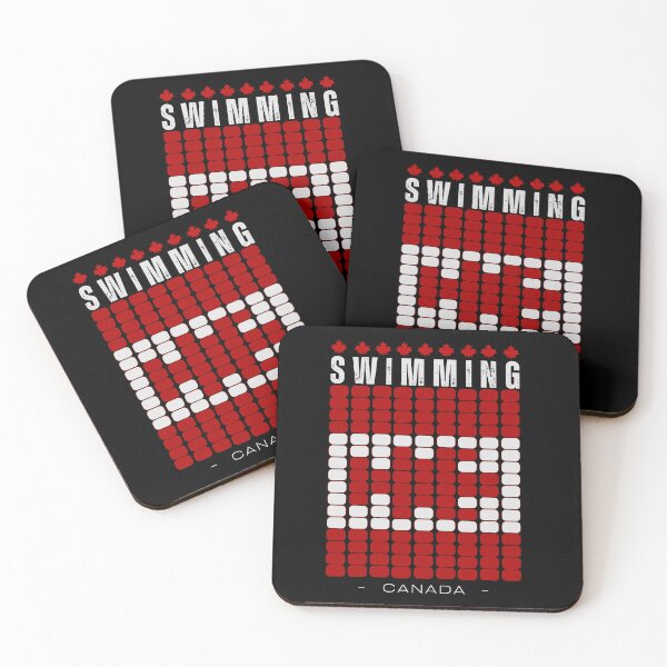 Item preview, Canada Swimming (White) designed and sold by BasicArtChick.