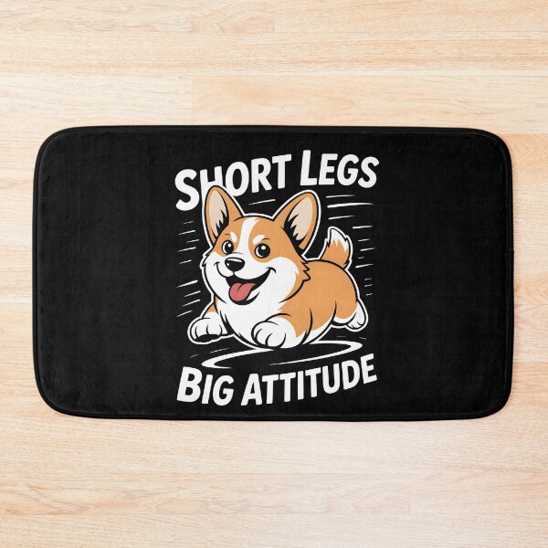 Item preview, Short Legs Big Attitude Corgi Dog designed and sold by MooonTees.