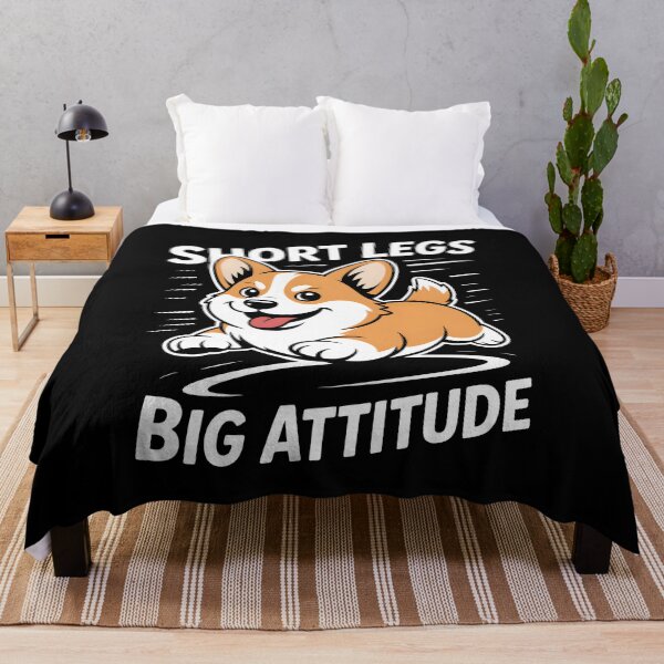 Item preview, Short Legs Big Attitude Corgi Dog designed and sold by MooonTees.