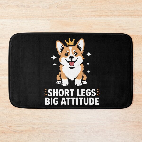 Item preview, Short Legs Big Attitude Corgi Dog designed and sold by MooonTees.