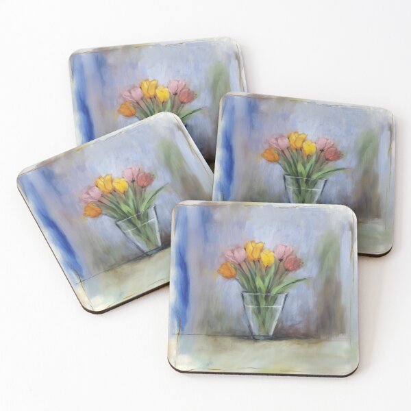 Item preview, Pastel Tulip Arrangement designed and sold by riquishop.