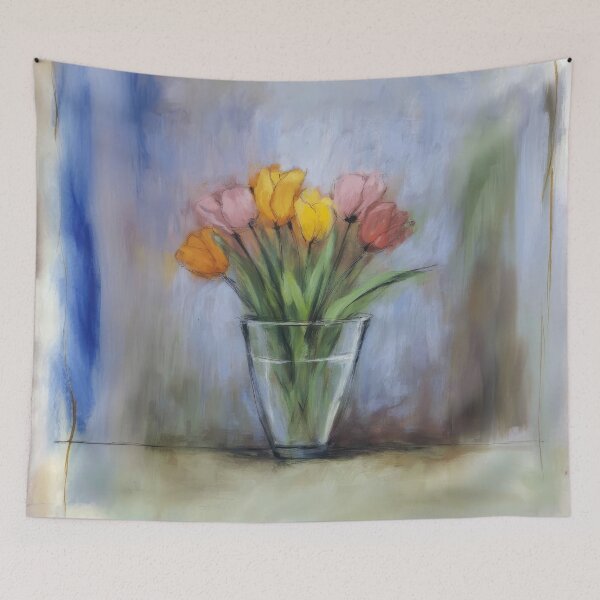 Item preview, Pastel Tulip Arrangement designed and sold by riquishop.