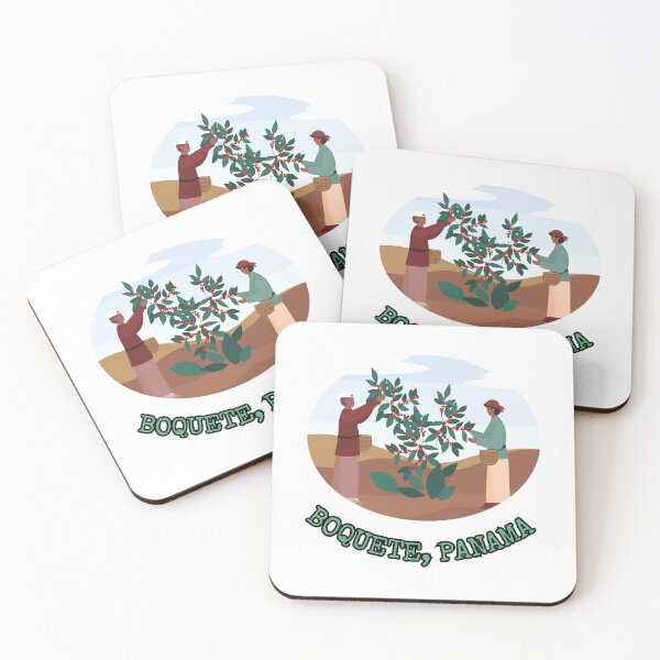 Item preview, Boquete Panama Coffee Harvest Bushes Red Berries Stylistic  designed and sold by julyperson.