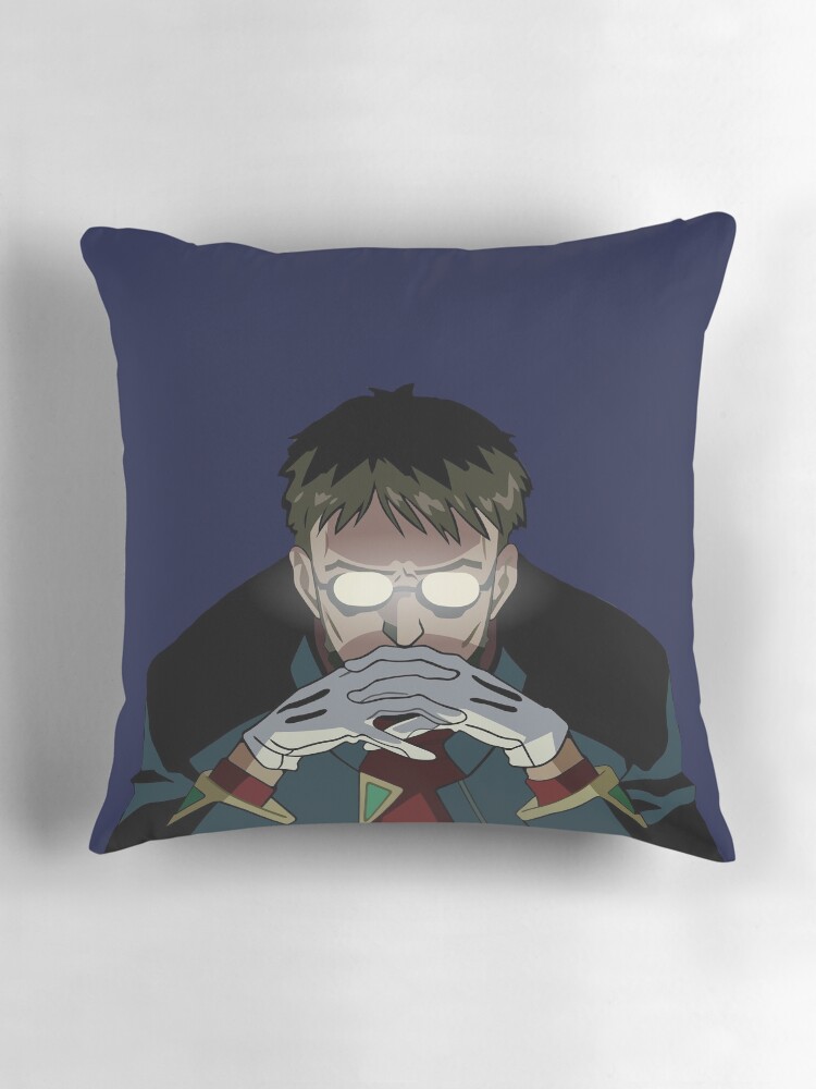 Genji Ikari Neon Genesis Evangelion Pillow for Sale by http3 14ka Redbubble