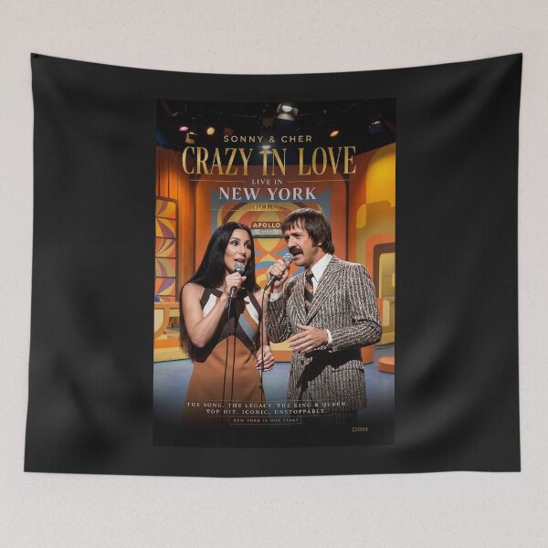 Item preview,  Sonny Bono & Cher — Timeless Pop Duo | Vintage Music & Entertainment designed and sold by DBM Photo Art 1.