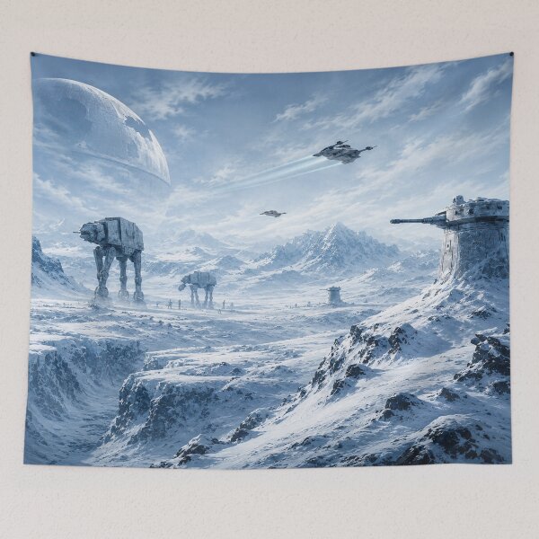 Item preview, Frozen Battle Planet designed and sold by MKDSN.