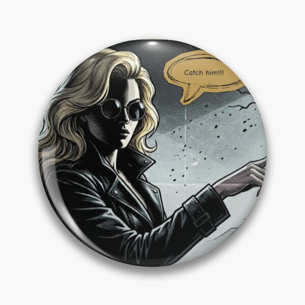 Item preview, Vesuvius 0: Secret Agent Hilda Noir Comic Panel designed and sold by inkmxpstudios.