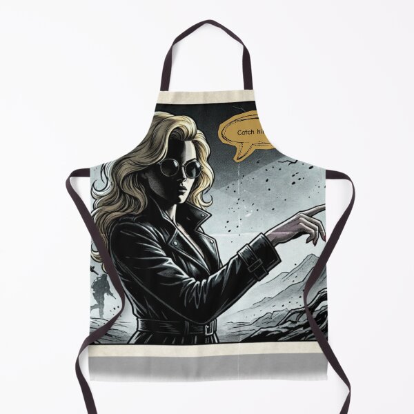 Item preview, Vesuvius 0: Secret Agent Hilda Noir Comic Panel designed and sold by inkmxpstudios.