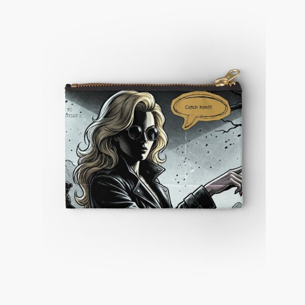 Item preview, Vesuvius 0: Secret Agent Hilda Noir Comic Panel designed and sold by inkmxpstudios.