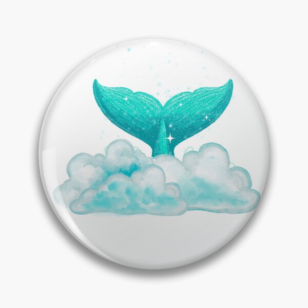 Item preview, Starry Whale Tail blue designed and sold by Atlasoloji.