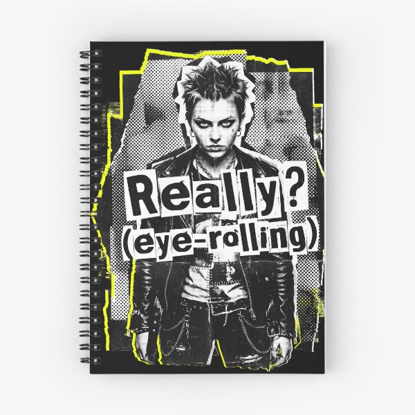 Item preview, UNFILTERED No.4: Really Eye Rolling – Sarcastic Punk Rock Grunge Aesthetic designed and sold by NO BEAVER NO PUNK.