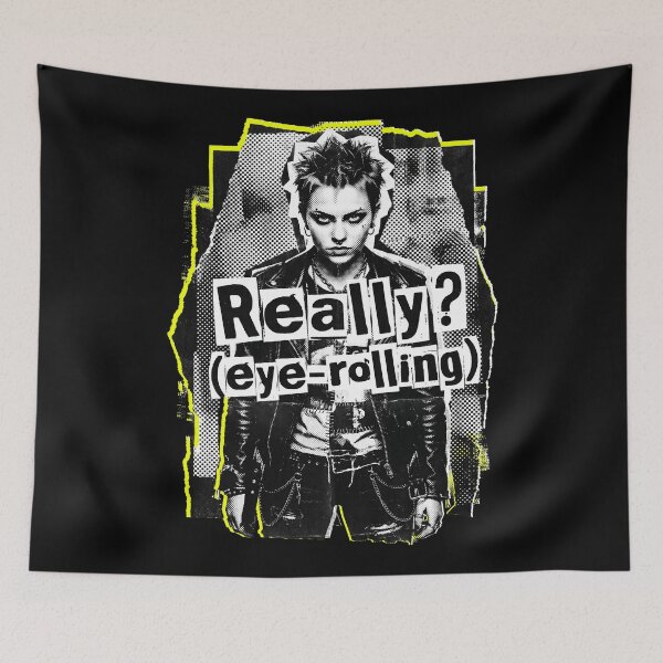 Item preview, UNFILTERED No.4: Really Eye Rolling – Sarcastic Punk Rock Grunge Aesthetic designed and sold by NO BEAVER NO PUNK.