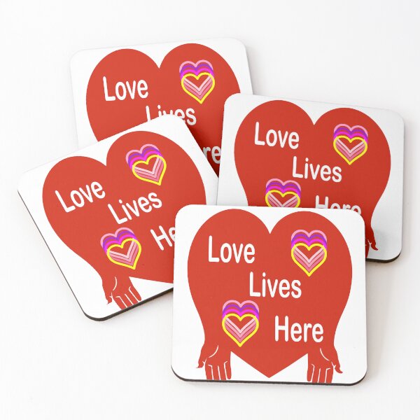Item preview, Love lives here 1 designed and sold by GraphicStyleX.