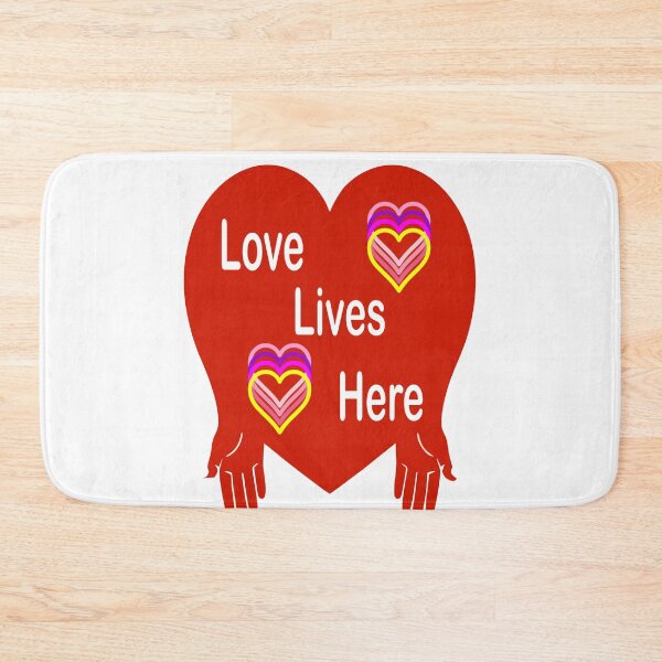 Item preview, Love lives here 1 designed and sold by GraphicStyleX.