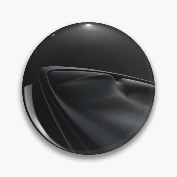 Item preview, Minimalist Black Abstract Sculpture | Sleek Modern Curve Digital Art designed and sold by Midnight Veil Designs.