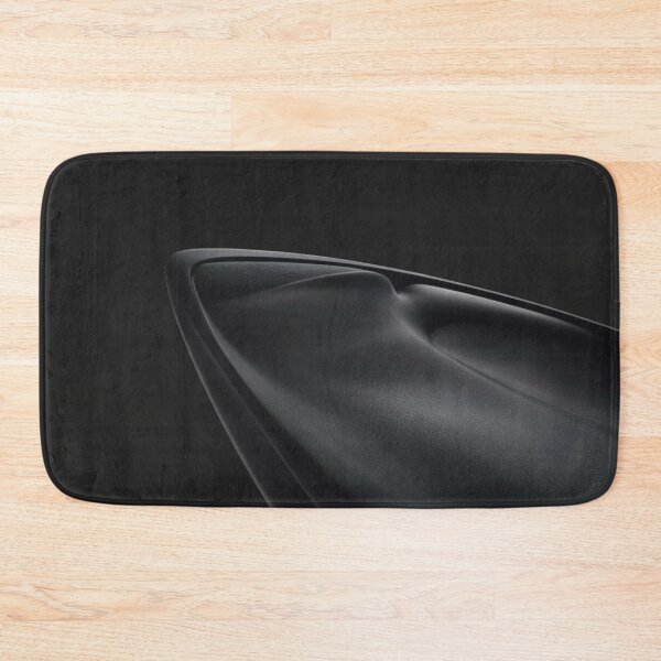 Item preview, Minimalist Black Abstract Sculpture | Sleek Modern Curve Digital Art designed and sold by Midnight Veil Designs.
