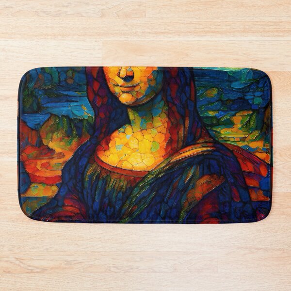 Item preview, Mona Lisa in Stained Glass designed and sold by TinCatOutPost.