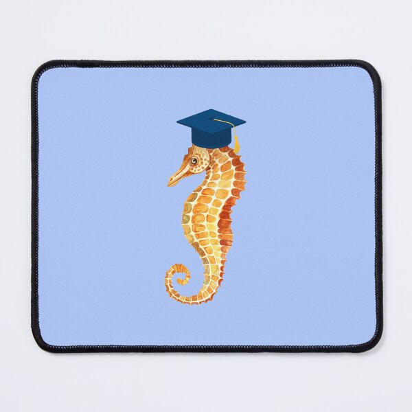 Item preview, Watercolor Seahorse Graduate Class of 2026 designed and sold by creativerooney.