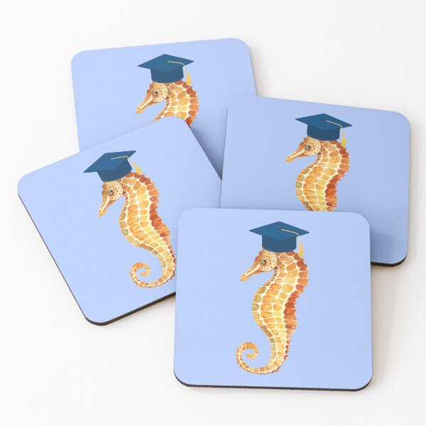 Item preview, Watercolor Seahorse Graduate Class of 2026 designed and sold by creativerooney.