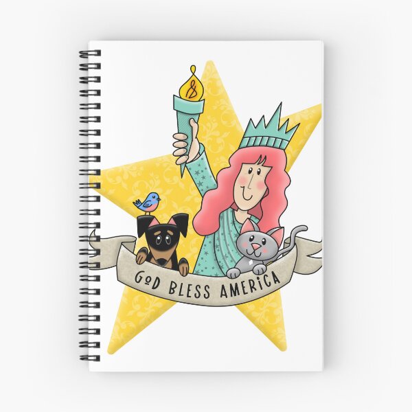 Item preview, Cute God Bless America Liberty girl designed and sold by conklinephotos.