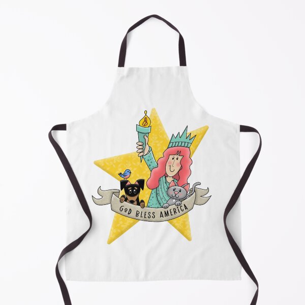 Item preview, Cute God Bless America Liberty girl designed and sold by conklinephotos.