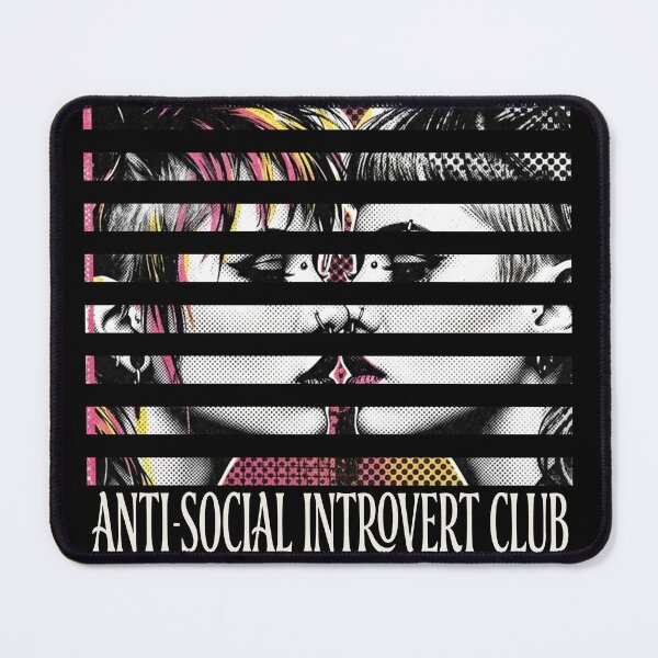 Item preview, UNFILTERED No.5: ANTI-SOCIAL INTROVERT CLUB designed and sold by NO BEAVER NO PUNK.