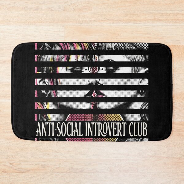 Item preview, UNFILTERED No.5: ANTI-SOCIAL INTROVERT CLUB designed and sold by NO BEAVER NO PUNK.