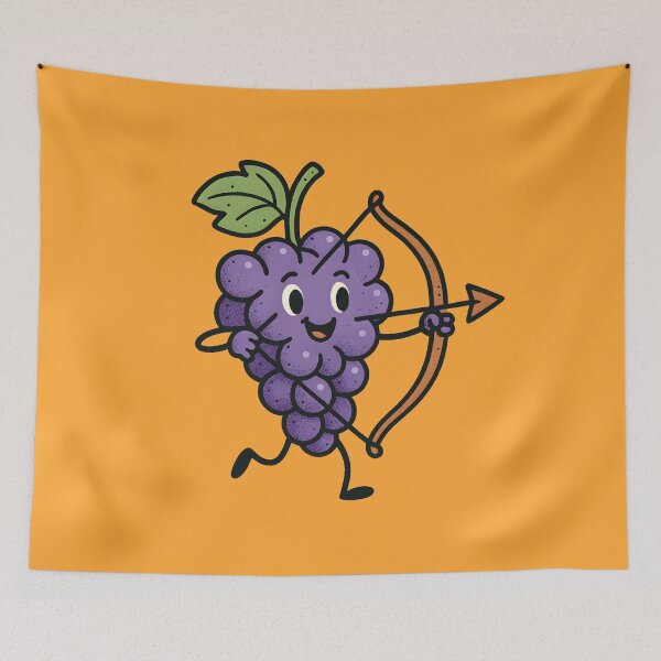 Item preview, Funny Grape Archer Bow and Arrow designed and sold by AlchemyColor.