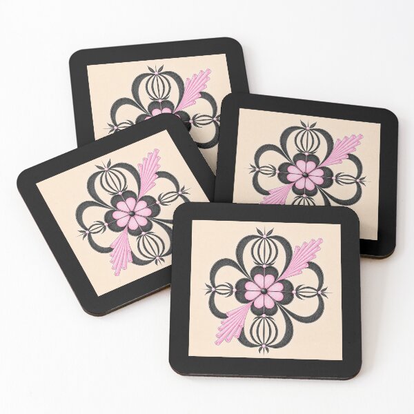 Item preview, Pink Noir Axis Meditation designed and sold by RAIPrintStudio.