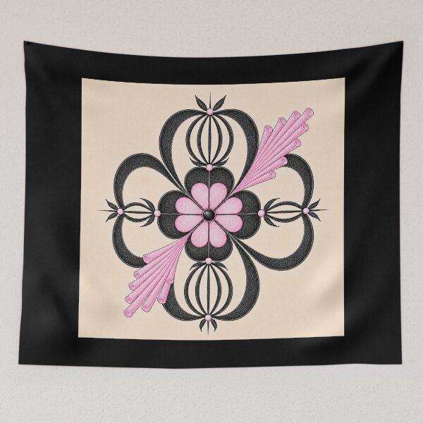 Item preview, Pink Noir Axis Meditation designed and sold by RAIPrintStudio.