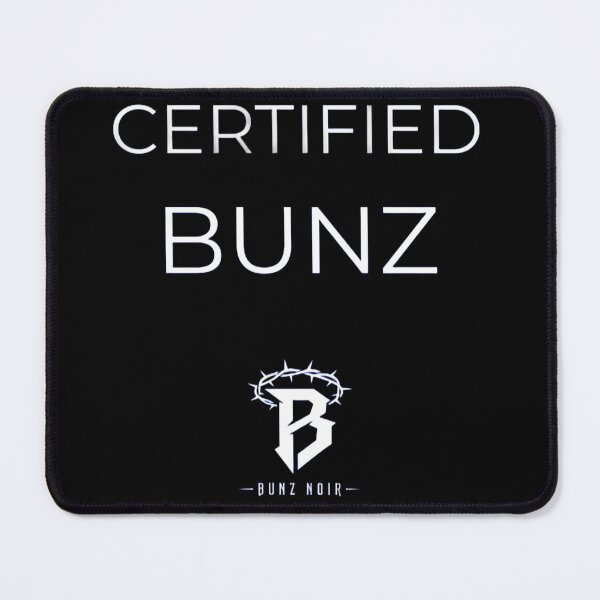 Item preview, CERTIFIED BUNZ Noir Essentials Gaming Streetwear designed and sold by Bunz Noir.