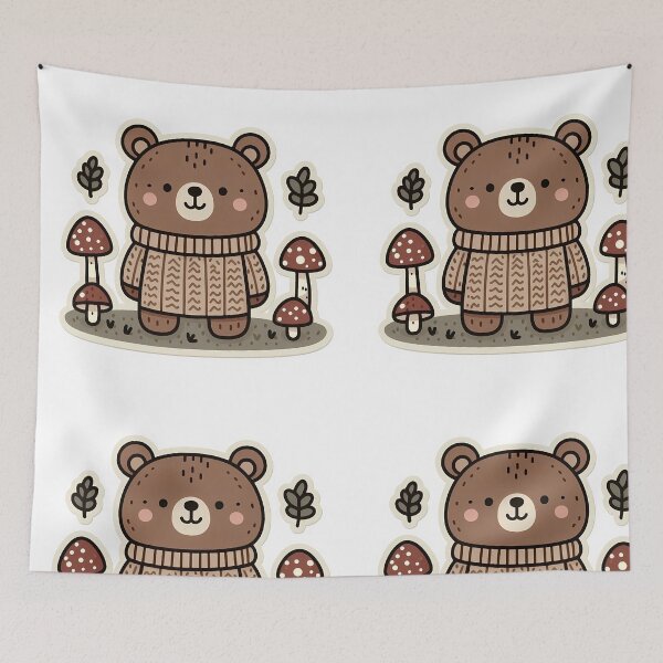 Item preview, Whimsical Bear Hug designed and sold by Hintzz.