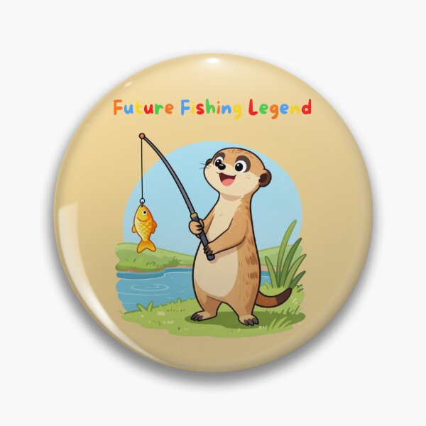Item preview,  Future Fishing Legend Meerkat designed and sold by BCapybara.