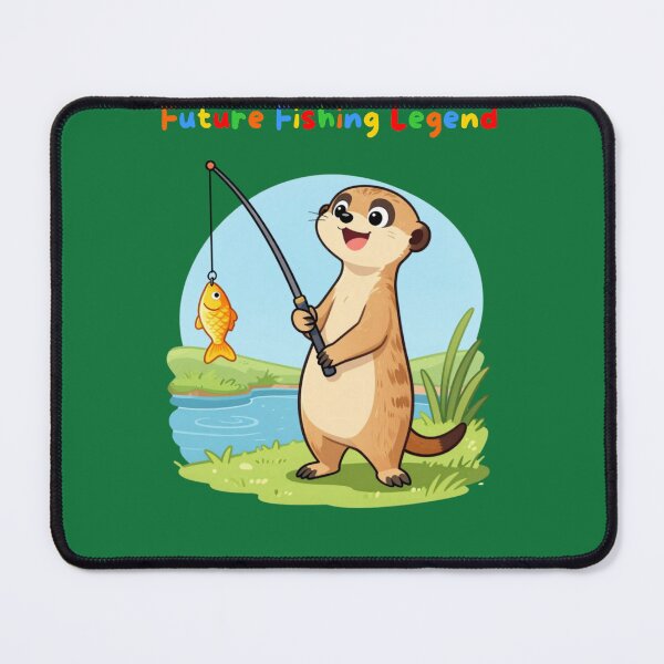 Item preview, Future Fishing Legend Meerkat designed and sold by BCapybara.
