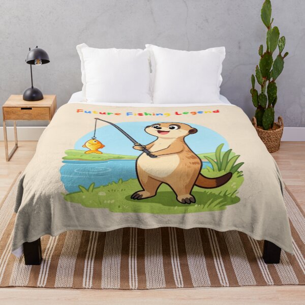 Item preview, Future Fishing Legend Meerkat designed and sold by BCapybara.