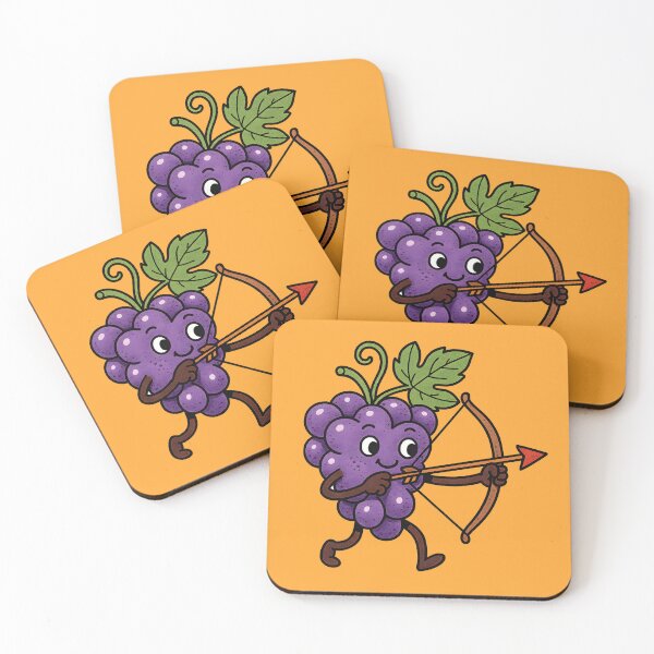Item preview, Cute Grape Archery Character designed and sold by AlchemyColor.
