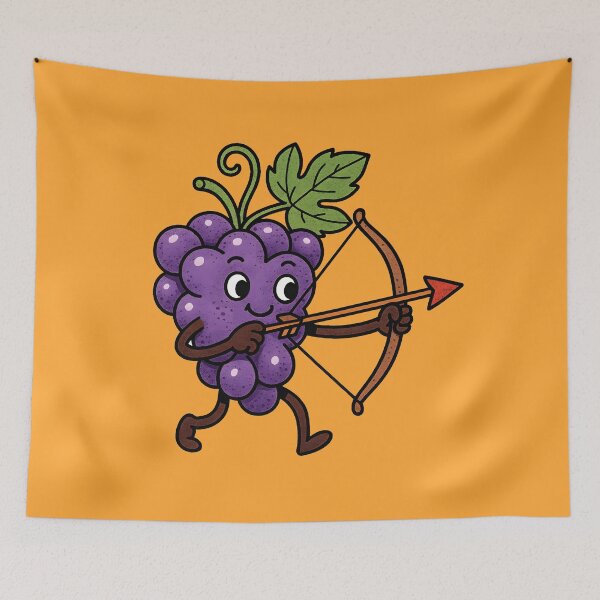 Item preview, Cute Grape Archery Character designed and sold by AlchemyColor.