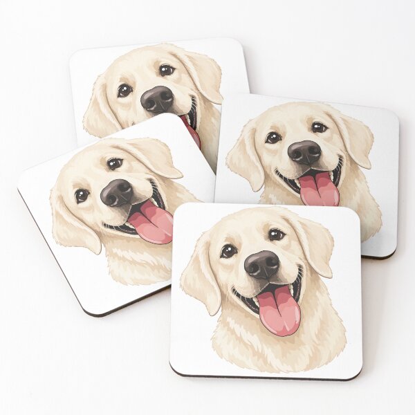 Item preview, English Cream Golden Retriever designed and sold by BrandMuffinStudio.