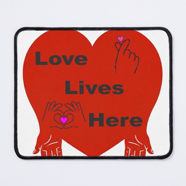 Item preview, Love Lives Here 2 designed and sold by GraphicStyleX.