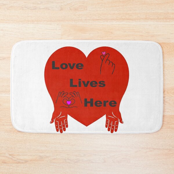 Item preview, Love Lives Here 2 designed and sold by GraphicStyleX.