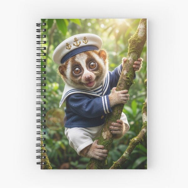 Item preview, Baby Slow Loris in a Sailor Outfit designed and sold by Tridentulus.