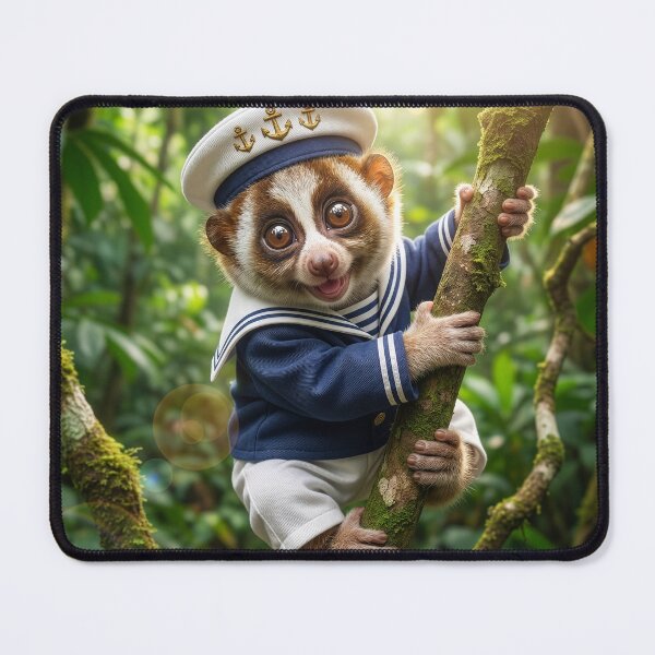 Item preview, Baby Slow Loris in a Sailor Outfit designed and sold by Tridentulus.
