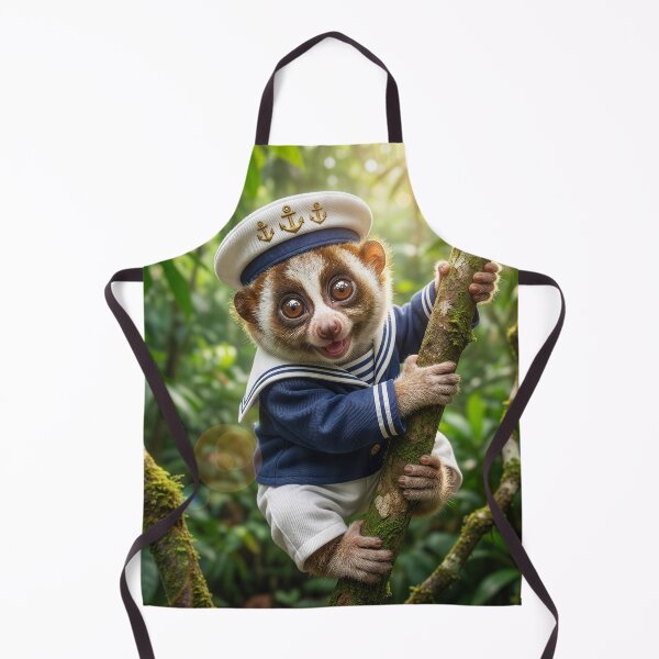 Item preview, Baby Slow Loris in a Sailor Outfit designed and sold by Tridentulus.