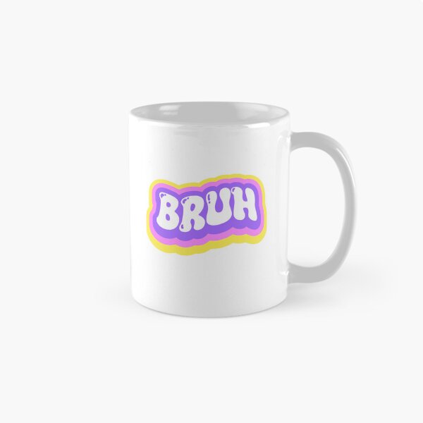 Item preview, Bruh Slang Meme Youth Expression designed and sold by RetroMini2026.