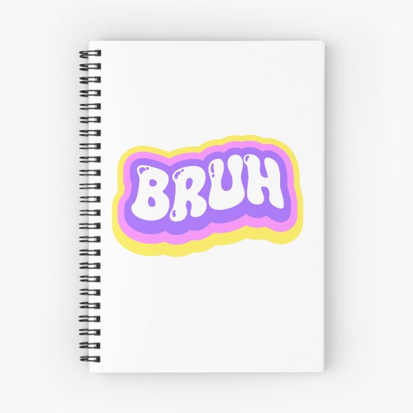 Item preview, Bruh Slang Meme Youth Expression designed and sold by RetroMini2026.