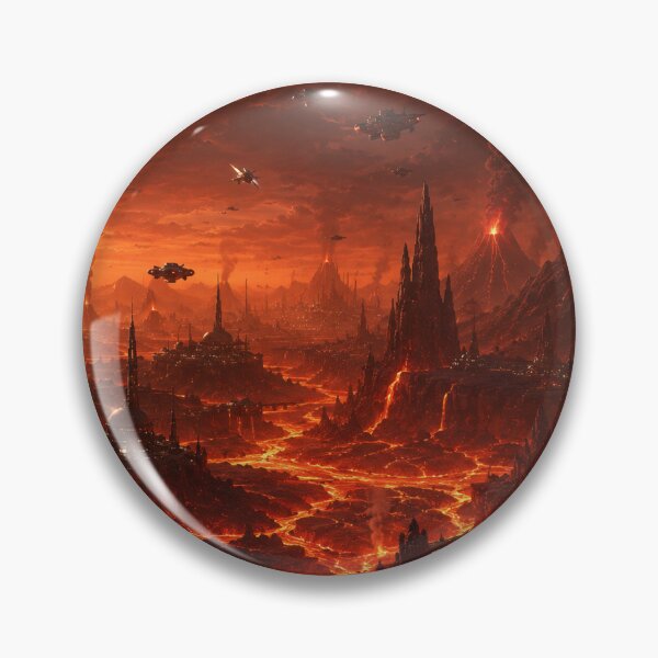 Item preview, Inferno Planet designed and sold by MKDSN.