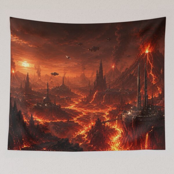 Item preview, Inferno Planet designed and sold by MKDSN.